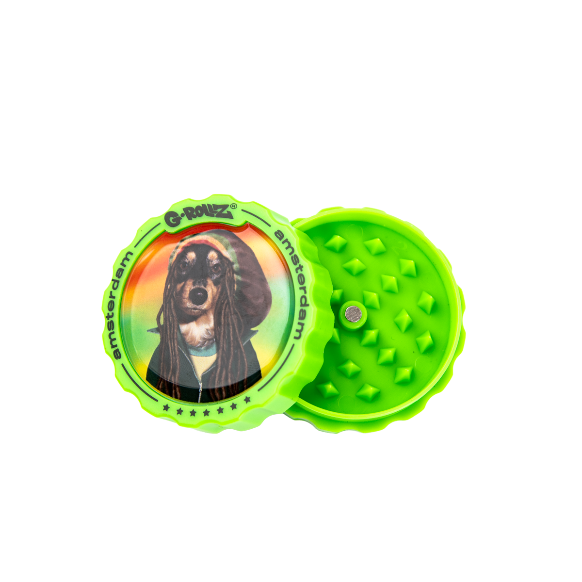 G-Rollz Rasta Dog 3dílné mlýnky