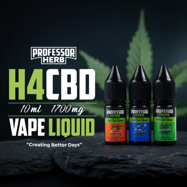 Professor Herb H4CBD Vape Liquid – 1700mg 10ML