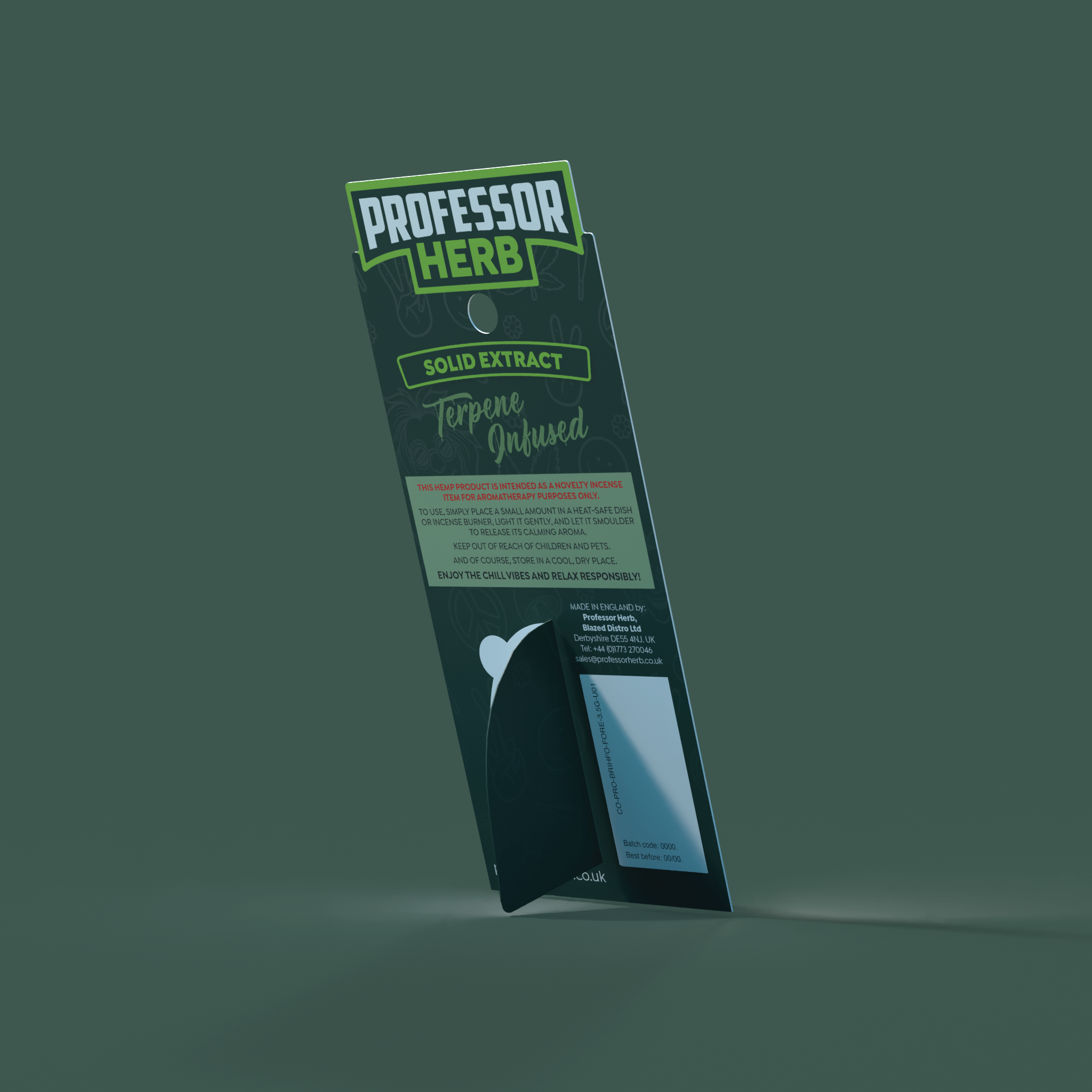 Profesor Herb H4CBD Pevný extrakt 2.0g – Marocký - Obrázek 3