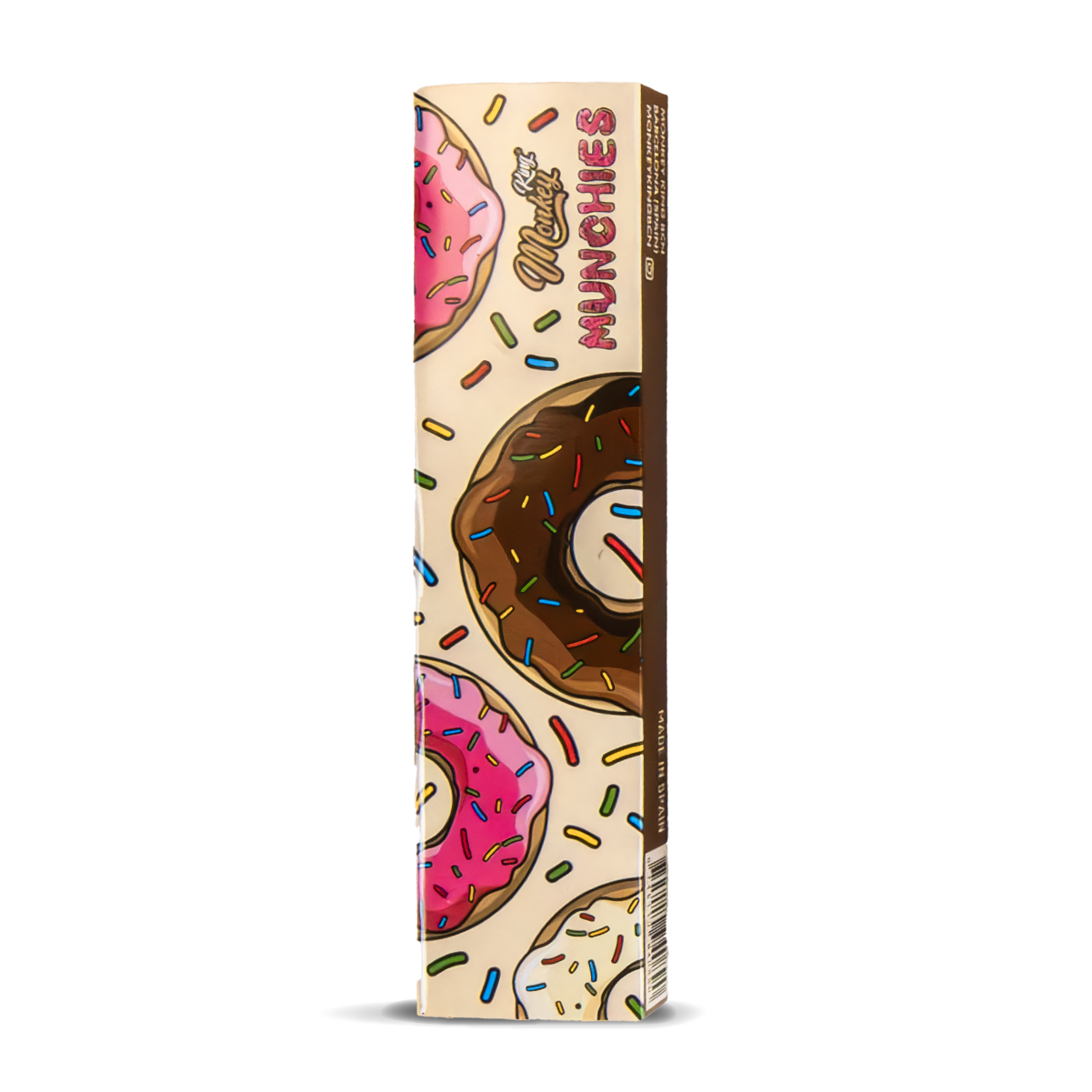 Monkey King Rolling Papers & Tips: Munchies Ed. – King Size Unbleached
