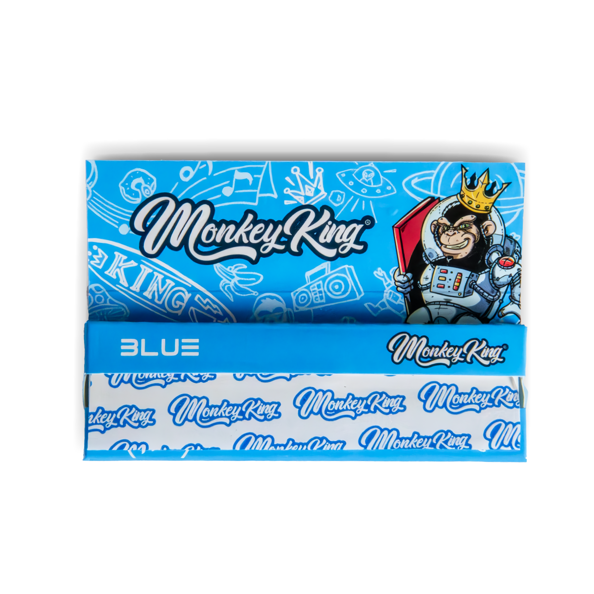 Monkey King Regular Rolling Papers: Modrá - Obrázek 2