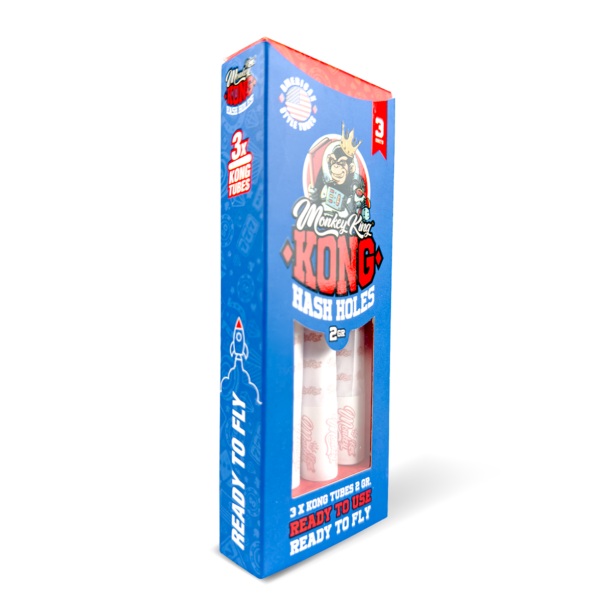 Monkey King Kong Tubes: Hash Holes – 3 Tubes