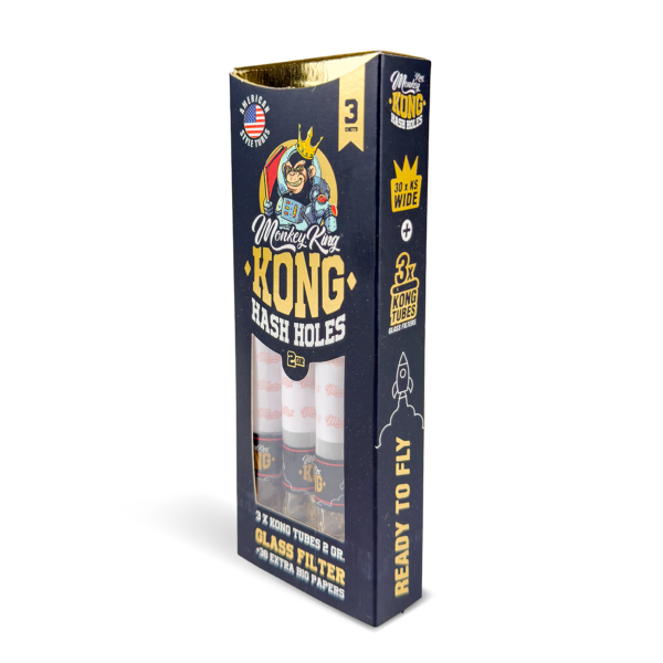 Monkey King Kong Tubes: Hash Holes King Size Wide – 3 Tubes