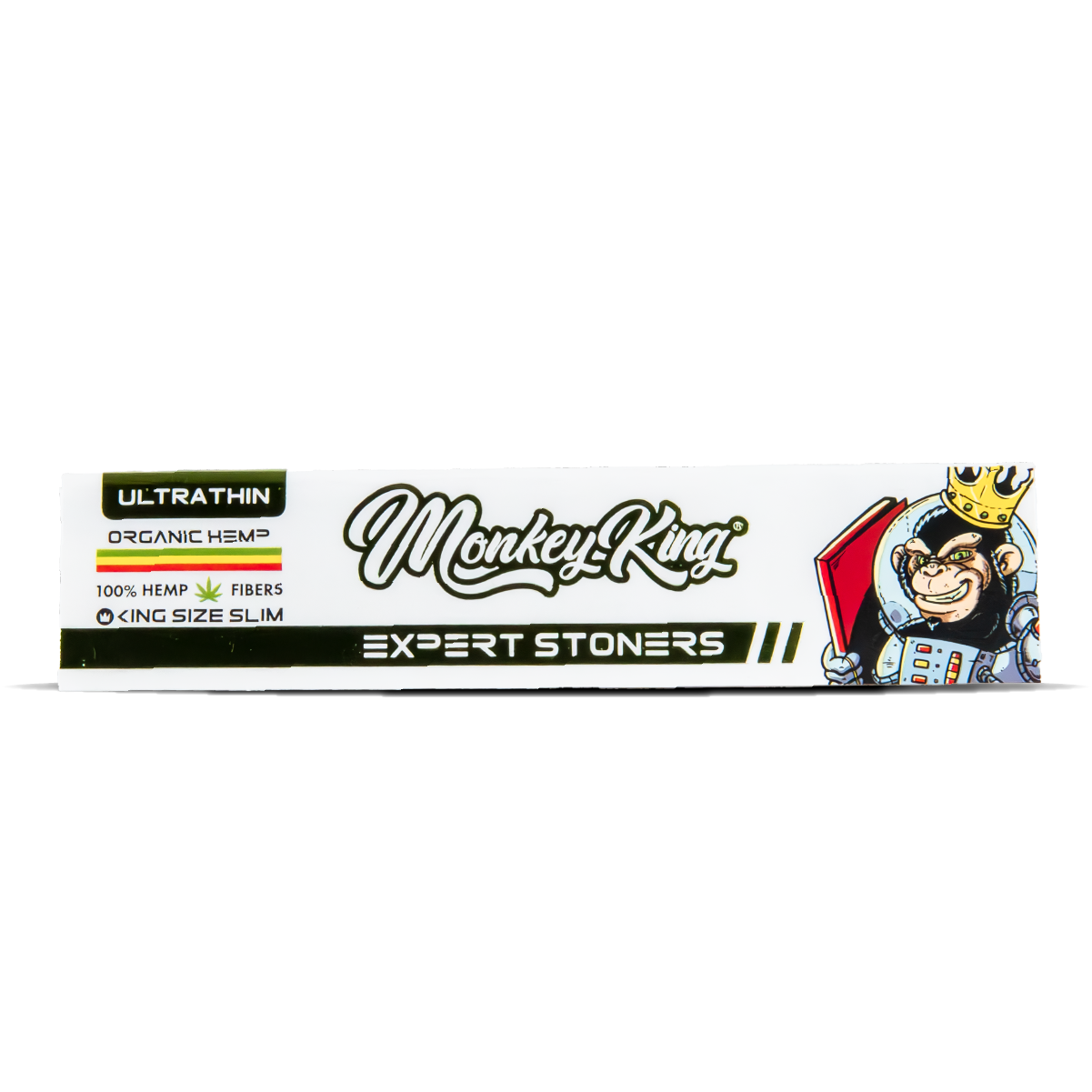 Monkey King Expert Stoners Rolling Papers: Konopí – King Size Ultra Thin (50 Pack) - Obrázek 2