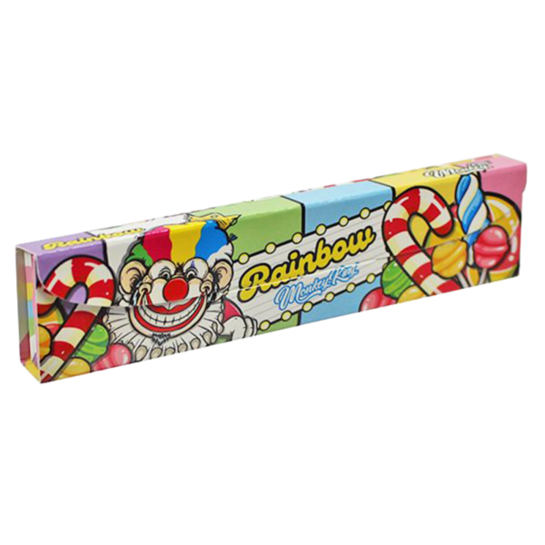 Monkey King Rolling Papers & Tips: Rainbow – King Size