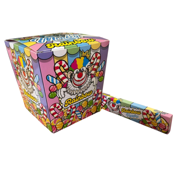 Monkey King Rolling Papers & Tips: Rainbow – King Size (24 Pack)