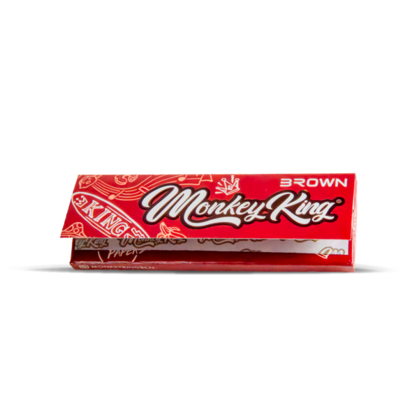 Monkey King Regular Rolling Papers: Hnědé