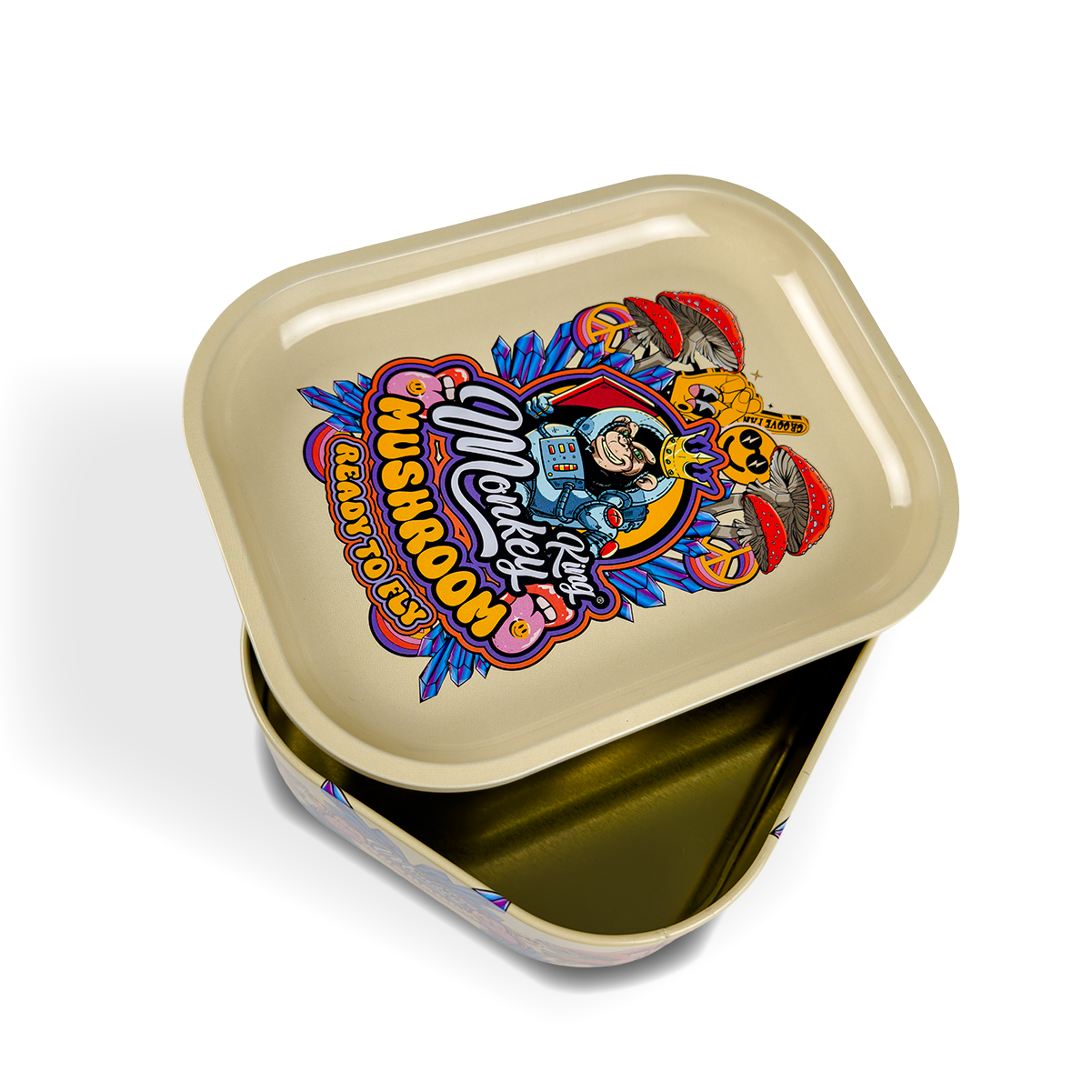Monkey King Rolling Tray Box + Hemp Cones - Obrázek 18