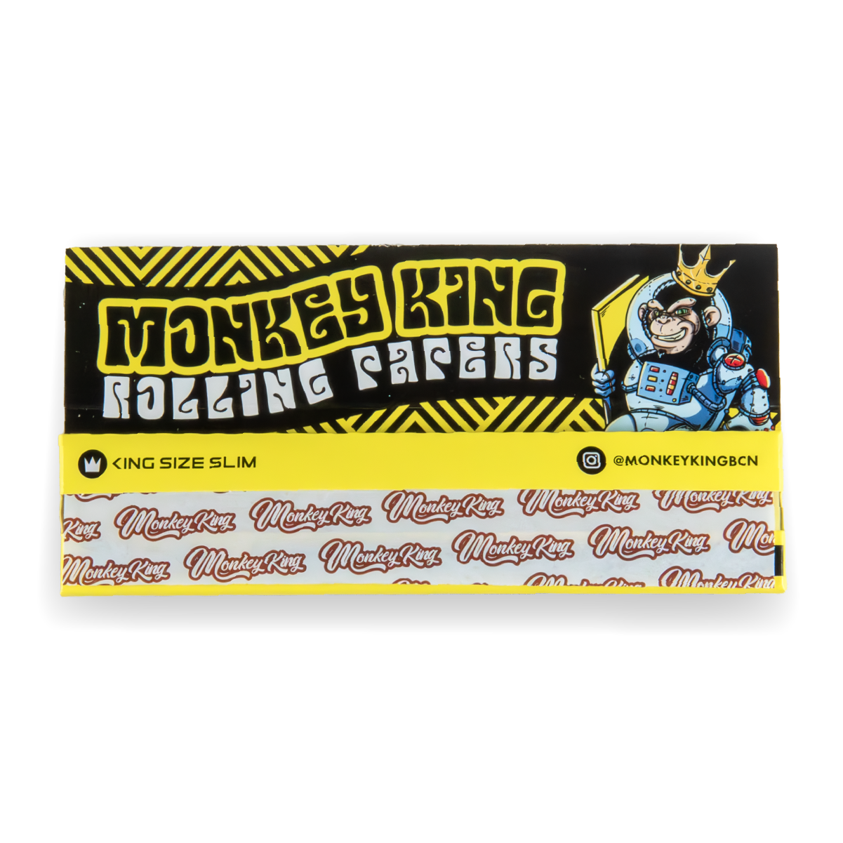 Monkey King Expert Stoners Extreme-Thin Rolling Papers: Žlutá - Obrázek 2