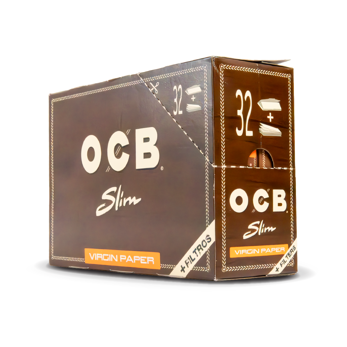 OCB Papírky na balení + filtry: Virgin – King Size Slim - Obrázek 2