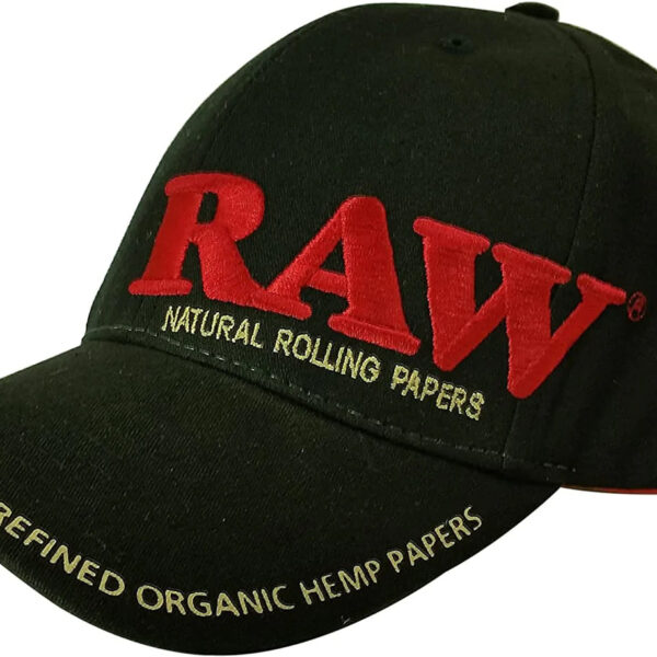 RAW Baseball Cap s Poker – Červený logo