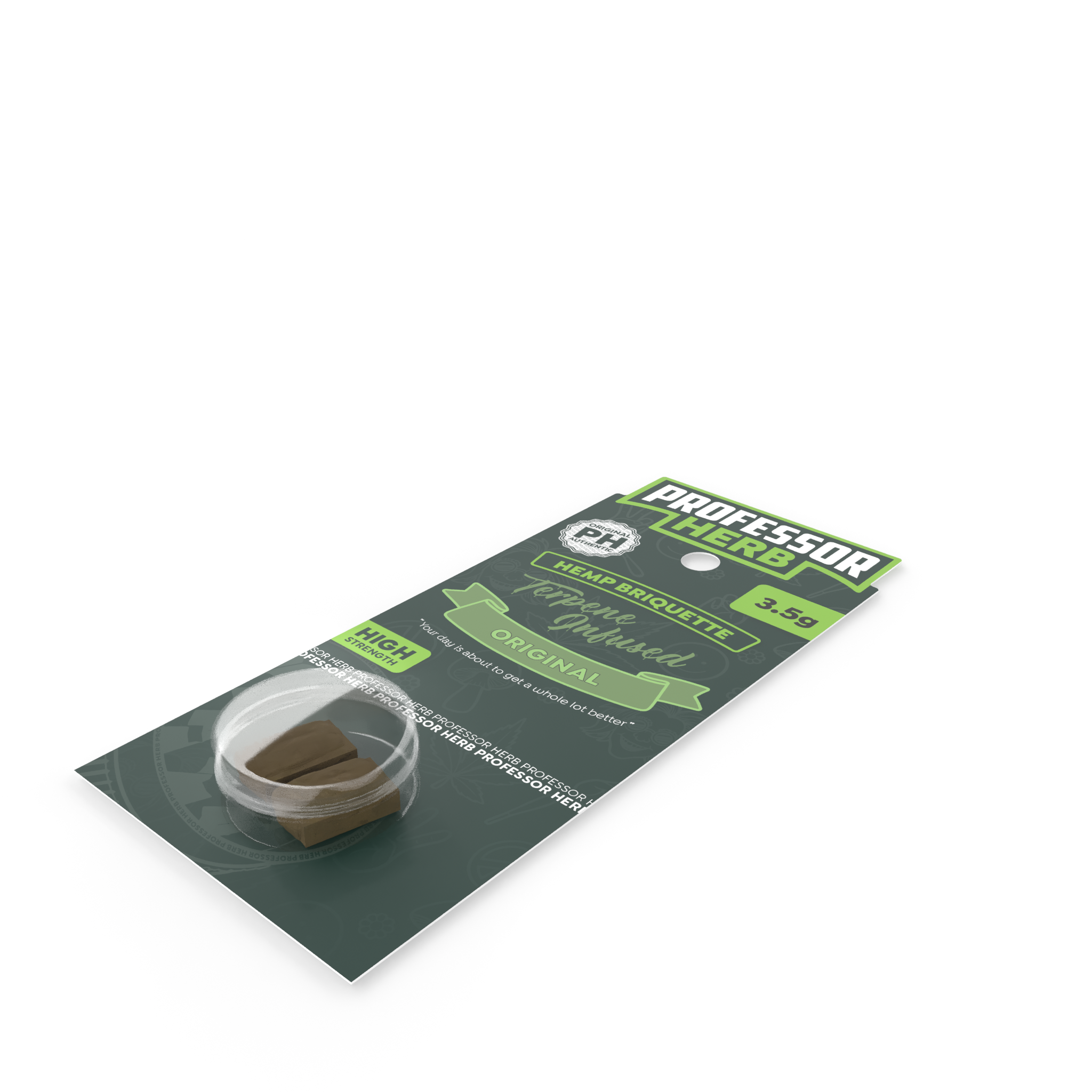 Professor Herb Hemp Briquette Hash (3.5g) – Original - Obrázek 4