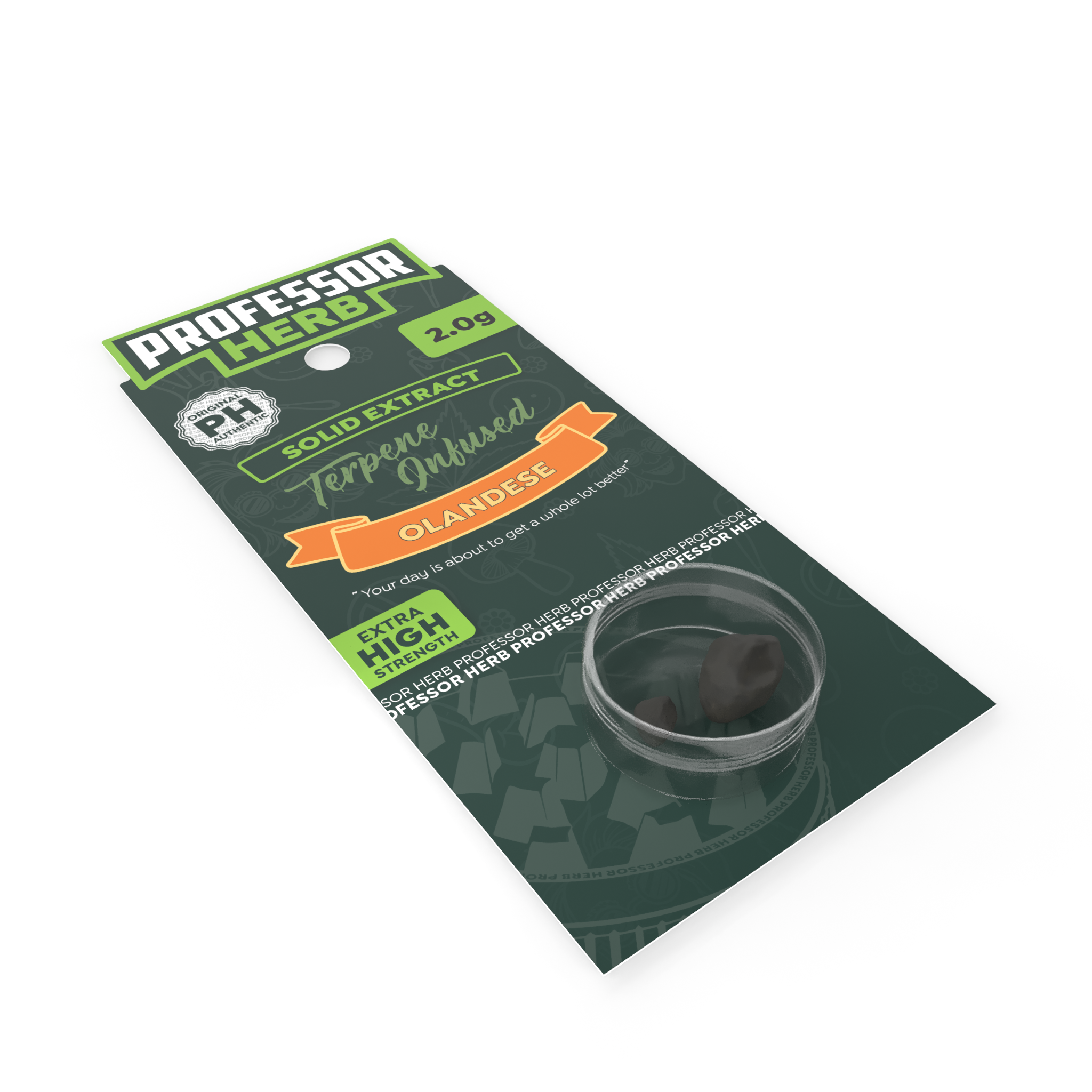 Profesor Herb Konopný pevný extrakt (2g) – Olandese Hash (18%) - Obrázek 3