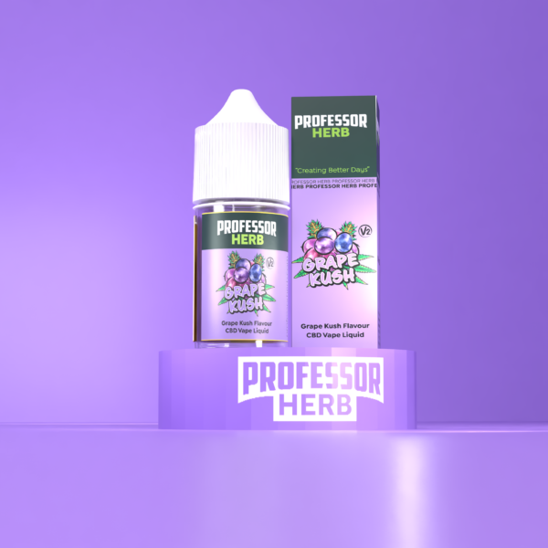 Professor Herb CBD Vape Liquid 1000mg/30ml – Grape Kush V2