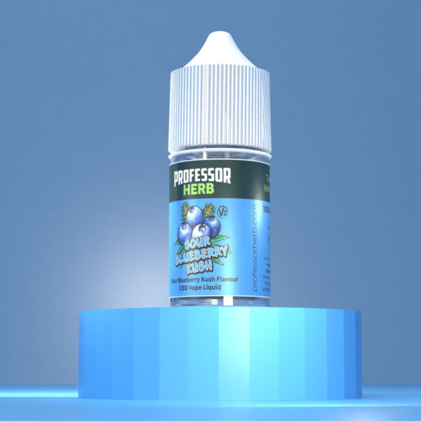 Professor Herb CBD Vape Liquid 1000mg/30ml – Sour Blueberry Kush V2