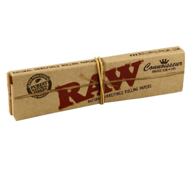 RAW Connoisseur Classic Balicí papírky a filtry