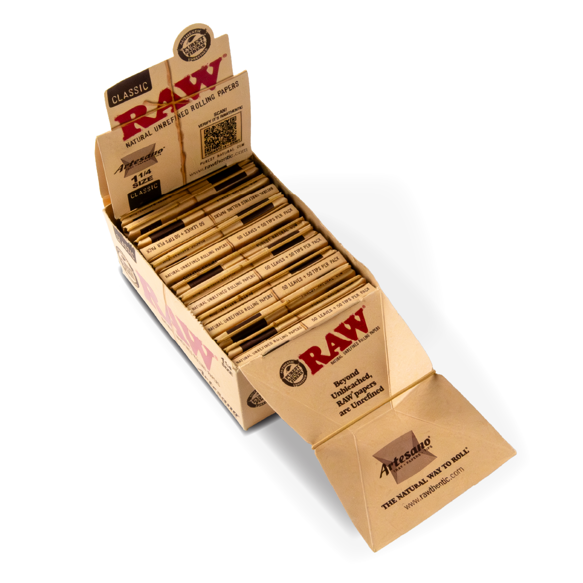 RAW Rolling Papers: Classic Artesano – 1 1/4 - Obrázek 2