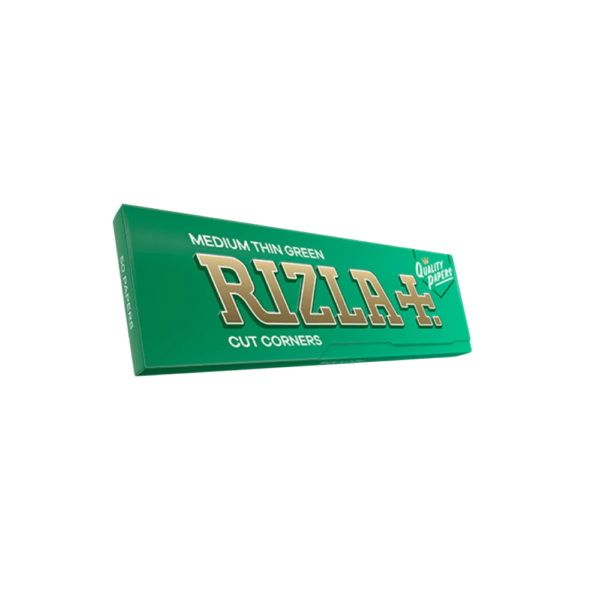 Rizla Papírky na balení: Zelená – Standardní velikost