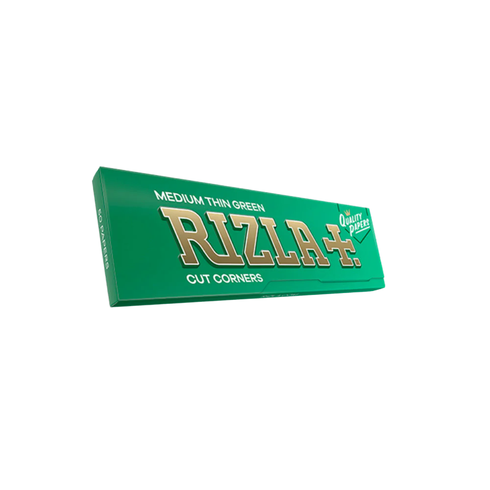 Rizla Papírky na balení: Zelená – Standardní velikost