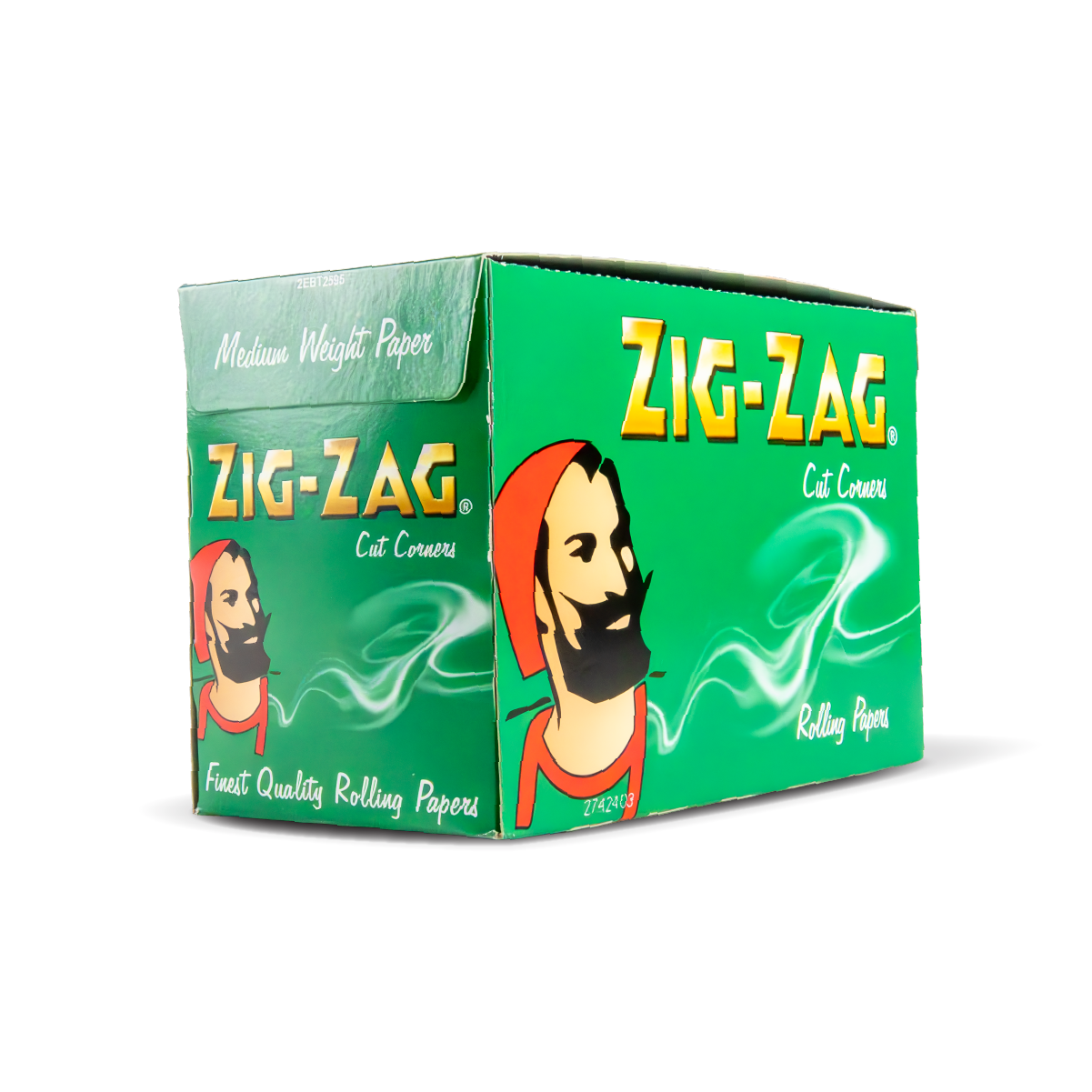 Zig Zag Rolling Papers: Green – Standard - Obrázek 2