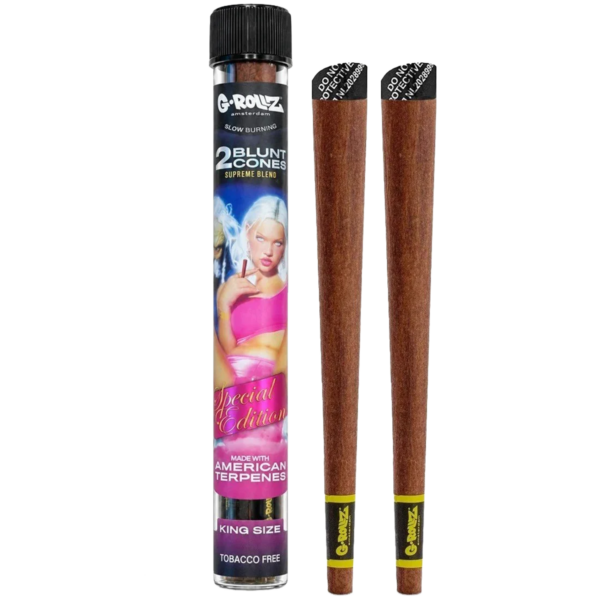 G-Rollz Supreme Blend Special Edition Blunt Cones, balení 2 ks
